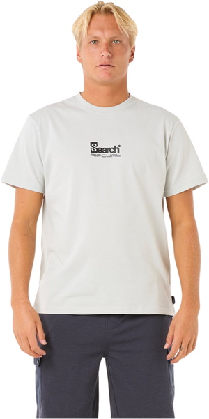 2025 Rip Curl Hombres Vaporcool Searchin Tee 0NMMTE - Iced Grey